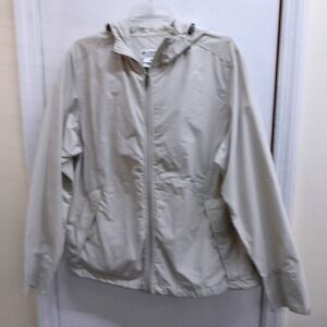 Columbia Sportswear Company Women's Size L Lightweight Jacket Beige / #1349